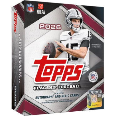 Boite de Topps - NFL Flagship 2026 - Mega Box 180 cartes