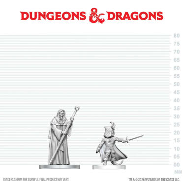 Boite de D&D Nolzur's Marvelous Miniatures: Cultist of Bhaal & Cultist of Myrkul