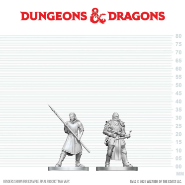 Boite de D&D Nolzur's Marvelous Miniatures: Town Guards