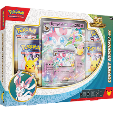 Boite de Pokémon - 30 ans : Coffret Nymphali-ex