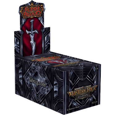 Boite de Flesh & Blood - Mastery Pack: Assassin - 12 Boosters Display