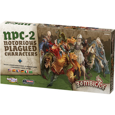 Boite de Zombicide : Black Plague - Notorious Plagued Characters n° 2 - Occasion