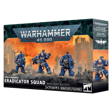 Boite de W40K : Space Marines - Escouade Eradicator Avec Bolters Lourds