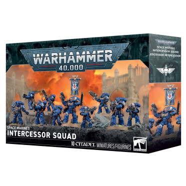 Boite de W40K : Space Marines - Escouade Intercessor