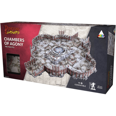 Boite de Dungeons & Lasers - Décors - Chambers Of Agony Prépeint
