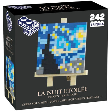 Boite de Pixel art : Nuit étoilée