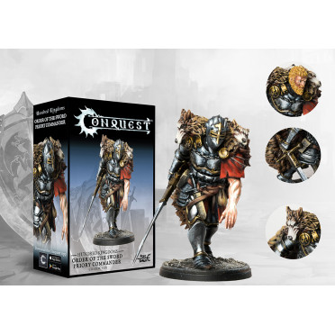 Boite de Conquest - Hundred Kingdoms - Order Of the Sword Priory Commander