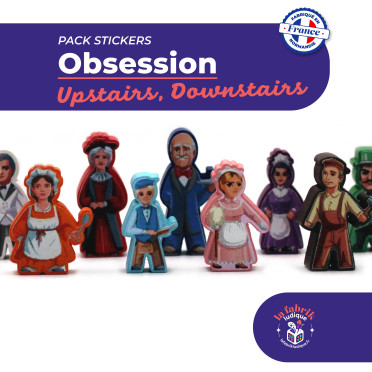 Boite de Obsession : Upstairs, Downstairs - Pack de Stickers