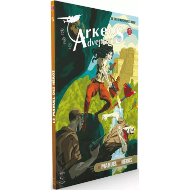 Boite de Arkeos Adventures - Manuel des Héros