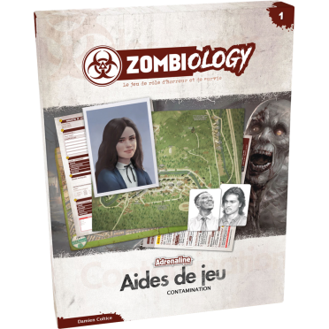 Boite de Zombiology 1 : Contamination - Aides de jeu