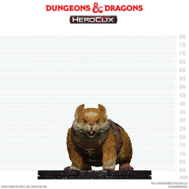 Boite de Dungeons & Dragons HeroClix: Giant Space Hamster