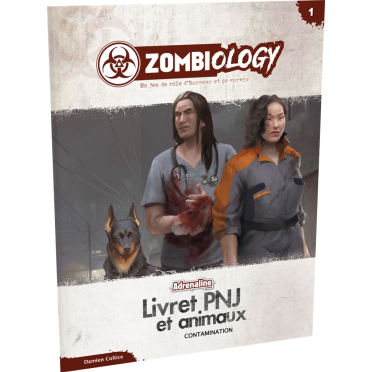 Boite de Zombiology 1 : Contamination - Livret PNJ et animaux