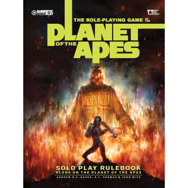 Boite de Planet of the Apes - Solo Play Rulebook