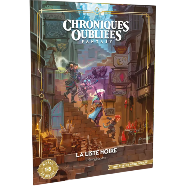 Boite de Chroniques Oubliées Fantasy 2e édition - La Liste Noire