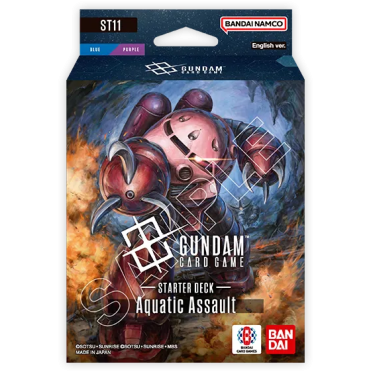 Boite de Gundam Card Game - Starter Deck Aquatic Assault