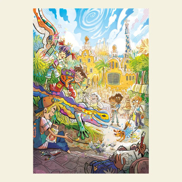 Boite de Puzzle - Barcelona - 500 pièces