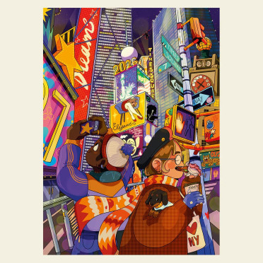 Boite de Puzzle - New York - 500 pièces