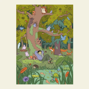 Boite de Puzzle - Sleep Little Flower - 500 pièces