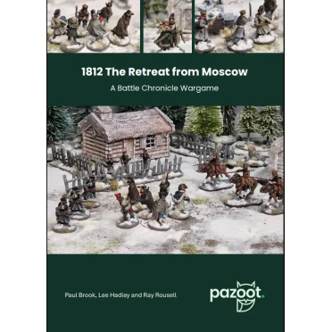 Boite de 1812 The Retreat From Moscow: A Battle Chronicle Wargame