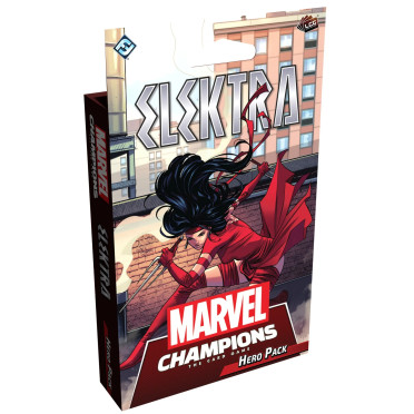 Boite de Marvel Champions : Le Jeu de Cartes - Elektra