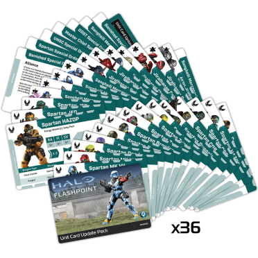 Boite de Halo Flashpoint - Unit Card Update Pack