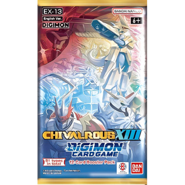 Boite de Digimon Card Game - Chivalrous XIII EX-13 Extra Booster