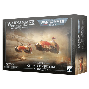 Boite de W40K / The Horus Heresy : Custodes - Sodalité de Motojets Gyrfalcon