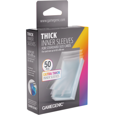 Boite de Gamegenic - Thick Inner Sleeves 64x89 mm