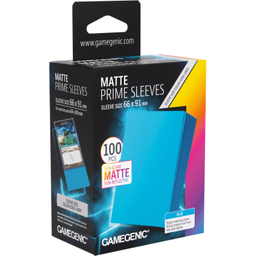 Boite de Gamegenic - Matte Prime Sleeves Blue