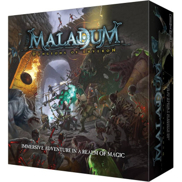 Boite de Maladum Dungeons of Enveron - Occasion