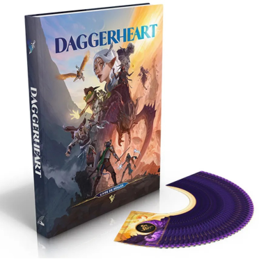 Boite de Daggerheart - Livre de base et cartes - Occasion