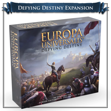 Boite de Europa Universalis: Defying Destiny Expansion