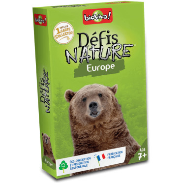 Boite de Défis Nature - Europe - Occasion