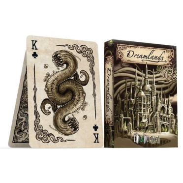 Boite de Dreamlands – H.P. Lovecraft's Bicycle Playing Cards - Sand Edition