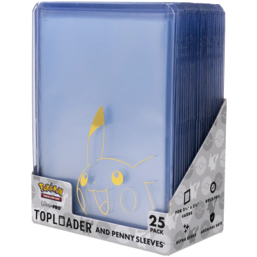 Boite de Pokemon: Pikachu Toploader and Penny Sleeves Combo Pack