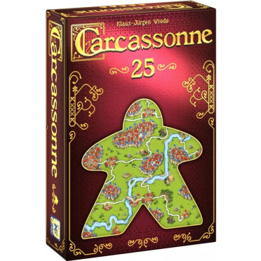 Boite de Carcassonne 25ème Anniversaire Rétro