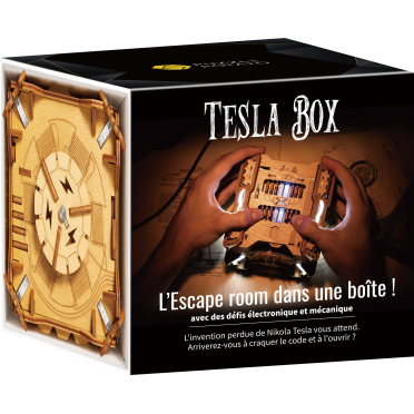 Boite de Escape Box - Tesla Box
