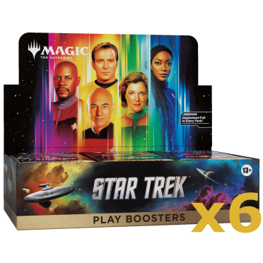Boite de Magic: The Gathering - Star Trek - Pack of 6x30 Play Booster Displays