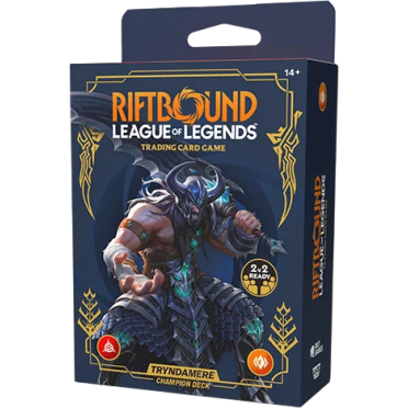Boite de Riftbound: League Of Legends - Set 6: Legacy - Champion Deck : Tryndamere