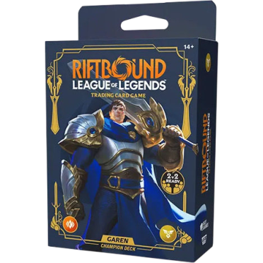Boite de Riftbound: League Of Legends - Set 6: Legacy - Champion Deck : Garen