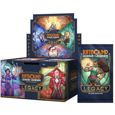 Boite de Riftbound: League Of Legends - Set 6 : Héritage - Boite de 24 boosters