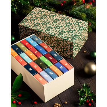 Boite de Coffret Calendrier de l'Avent n°3 - 24 x 99 Pièces