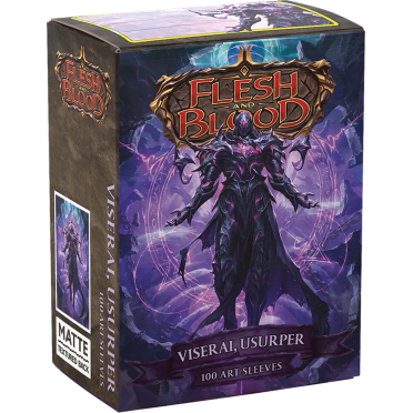 Boite de Dragon Shield - 100 Flesh & Blood Matte Art Sleeves - Viserai