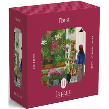 Boite de Puzzle - Florist - 280 Pièces