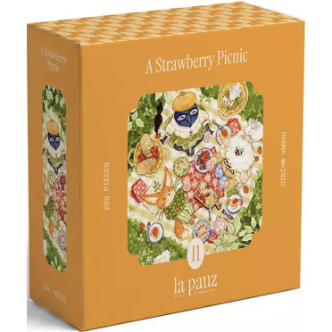 Boite de Puzzle - A Strawberry Picnic - 280 Pièces