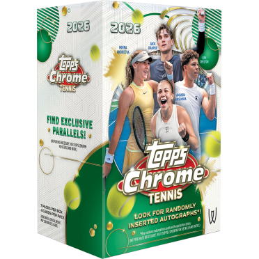 Boite de Topps Chrome - Tennis - Value Box