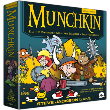 Boite de Munchkin 2nd. Edition